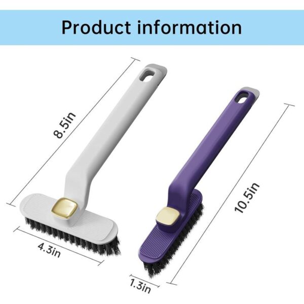 multi function rotating crevice cleaning brush, 360° deep |clean for hard to reach gaps | ideal for home, kitchen & bathroom