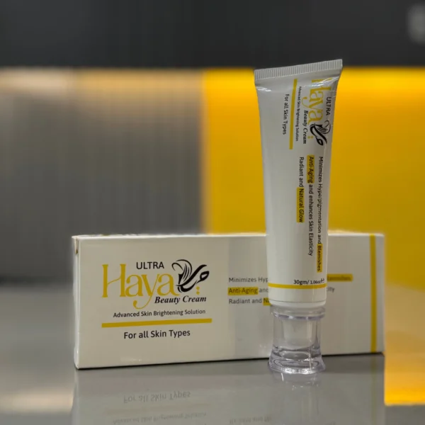 haya ultra beauty cream | advanced skin brightening solution for all skin types 30gm