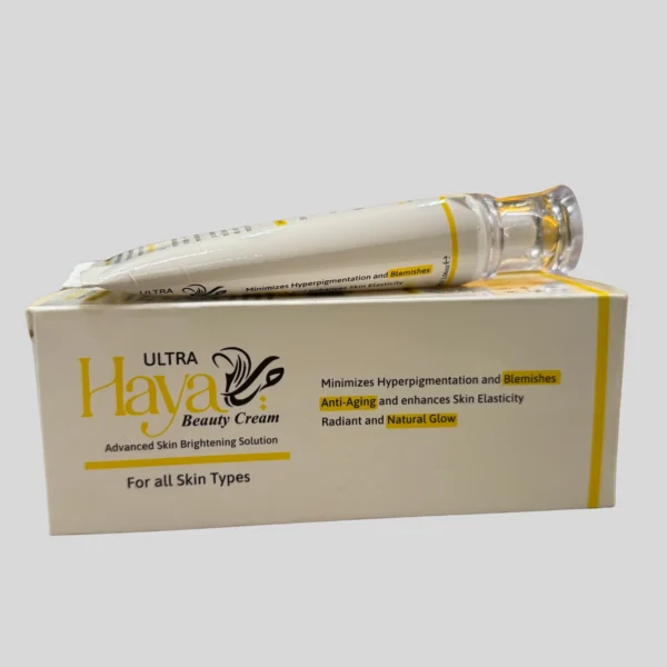 haya ultra beauty cream | advanced skin brightening solution for all skin types 30gm