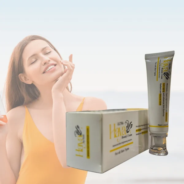 haya ultra beauty cream | advanced skin brightening solution for all skin types 30gm