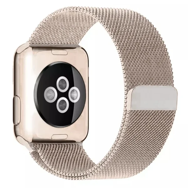 pale rose | apple watch milanese magnetic loop strap | stainless steel band | 42mm / 44mm / 45mm