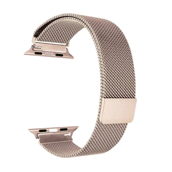 pale rose | apple watch milanese magnetic loop strap | stainless steel band | 42mm / 44mm / 45mm
