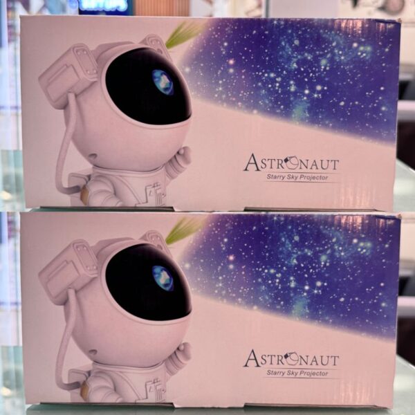 astronaut star projector night light | bring the galaxy to your room