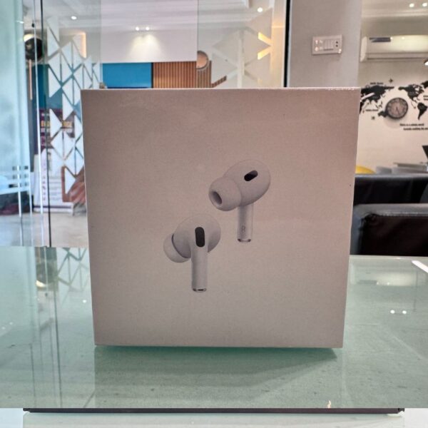 white airpods pro 2 | 2nd generation | seamless sound & smart features