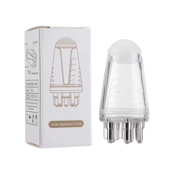 2 in 1 scalp root hair oil applicator comb | precision oil massage tool for hair growth & scalp care
