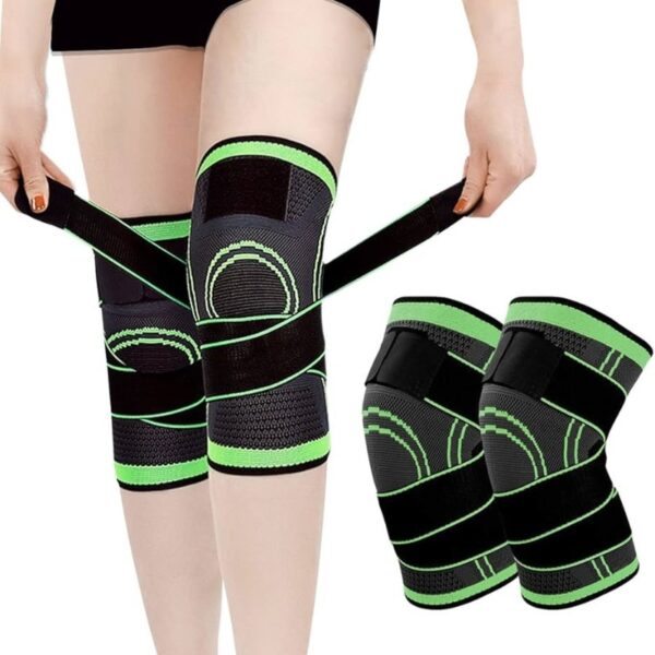 adjustable 3d knee support band | pressure weave brace for men & women| 1 pc