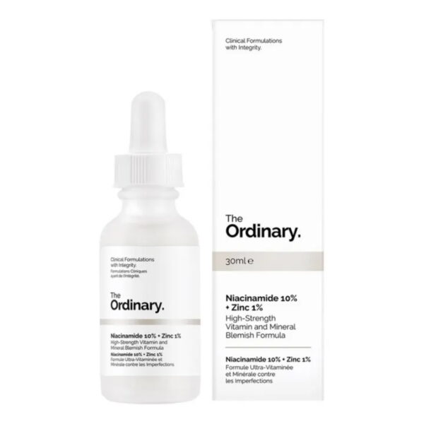 ordinary niacinamide 10% + zinc 1% serum – 30ml | oil control & skin brightening formula