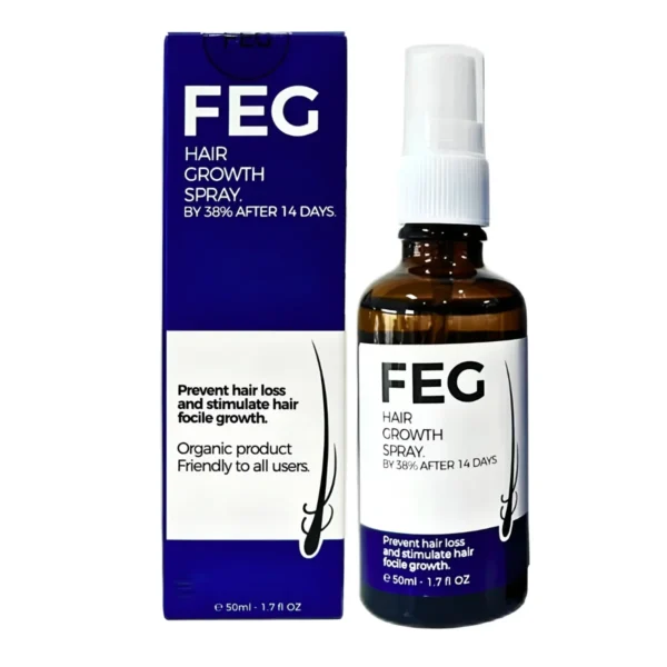 feg hair growth & anti hair loss serum – 50ml | feg plus hair growth spray in pakistan | fast regrowth & anti hair fall solution