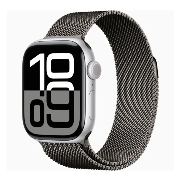 grey | apple watch milanese magnetic loop strap | stainless steel band | 42mm / 44mm / 45mm