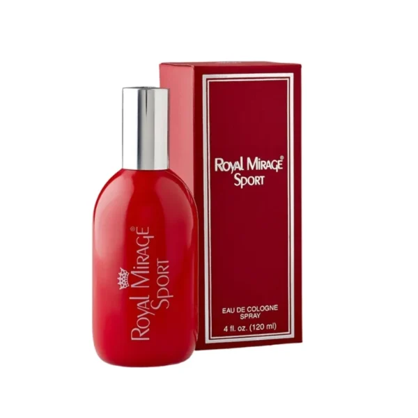 royal mirage sport eau de cologne 120ml | long lasting unisex perfume