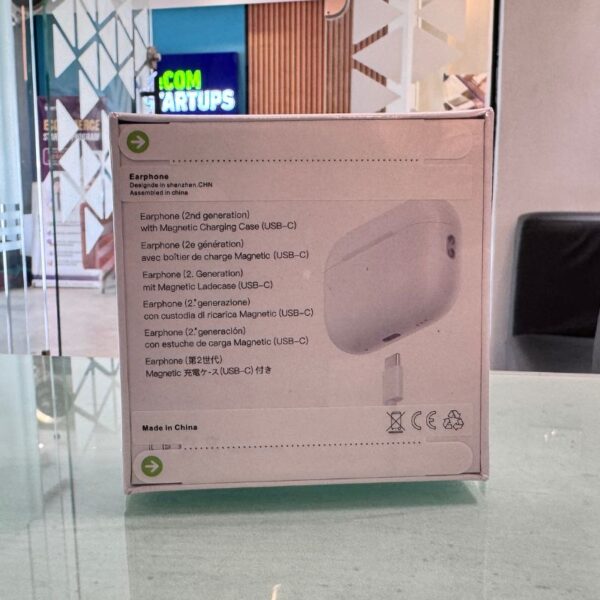 white airpods pro 2 | 2nd generation | seamless sound & smart features