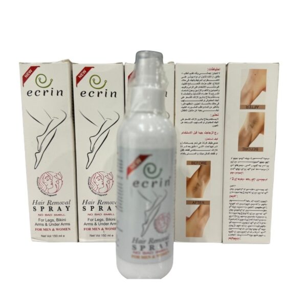 ecrin hair removal spray for men and women | hair removal spray