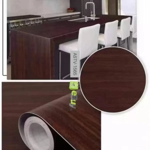 walnut self adhesive wooden sheet for wallpaper, furniture, kitchen, wardrobe, decor sheet | ym500