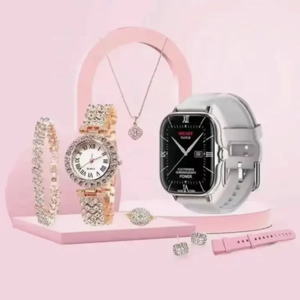 a58 plus 6 in 1 smartwatch for women | perfect for gift | random color