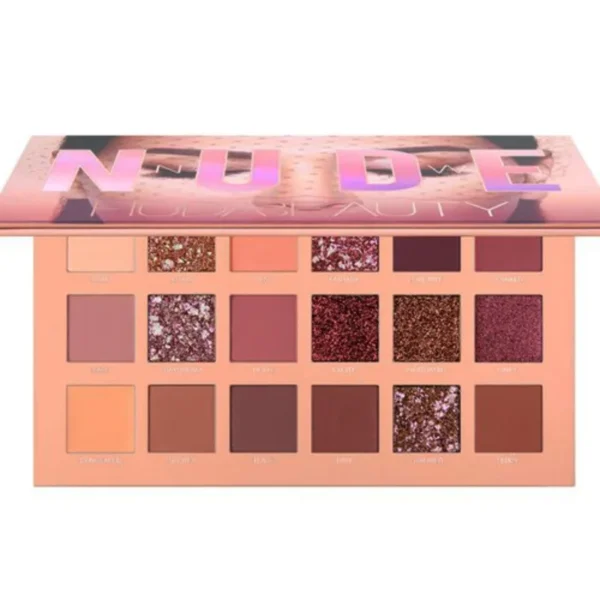 18 colors nude eyeshadow palette | matte & shimmer pigmented shades | long lasting eye makeup