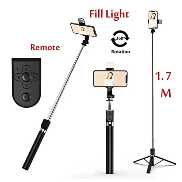 neepho p170s selfie stick tripod | premium metal build for ultimate stability