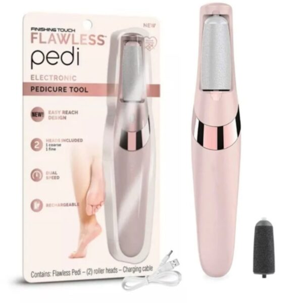 flawless pedicure & callus remover tool | rechargeable | foot care kit