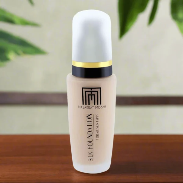 masarrat misbah silk foundation | shine control | moisturizing | 35ml