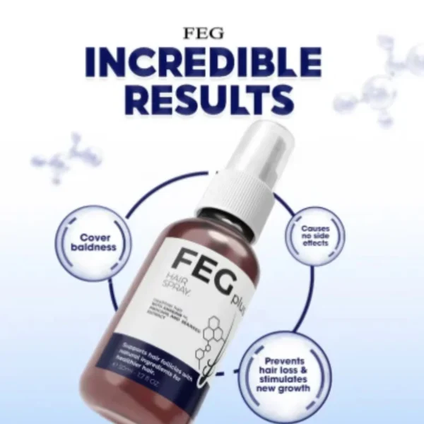 feg hair growth & anti hair loss serum – 50ml | feg plus hair growth spray in pakistan | fast regrowth & anti hair fall solution