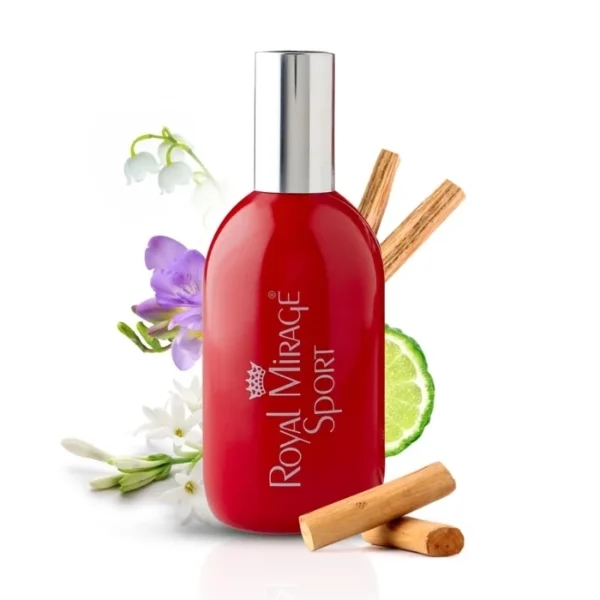royal mirage sport eau de cologne 120ml | long lasting unisex perfume