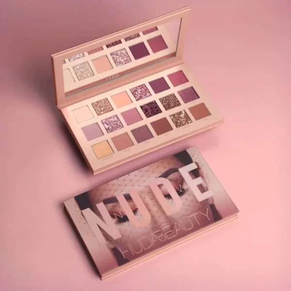18 colors nude eyeshadow palette | matte & shimmer pigmented shades | long lasting eye makeup