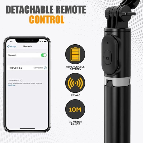 neepho p170s selfie stick tripod | premium metal build for ultimate stability