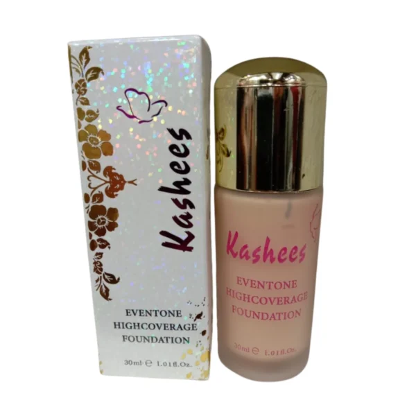 kashees eventone liquid foundation | high coverage | 30ml