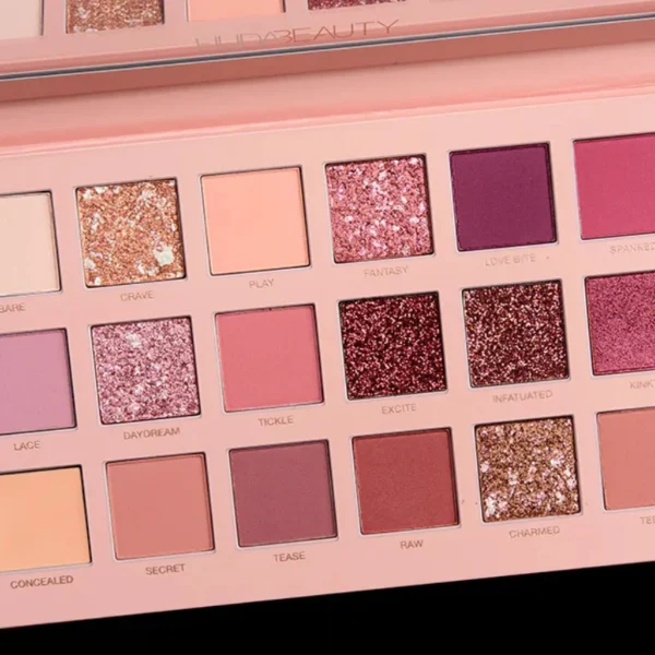 18 colors nude eyeshadow palette | matte & shimmer pigmented shades | long lasting eye makeup
