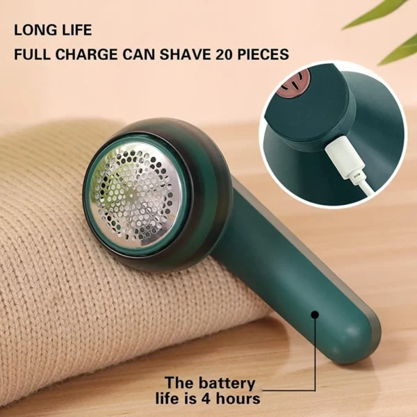 electric lint remover | rechargeable anti pilling fabric shaver