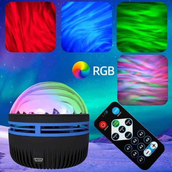 led starry projection light with remote control | a7 led starry projection light