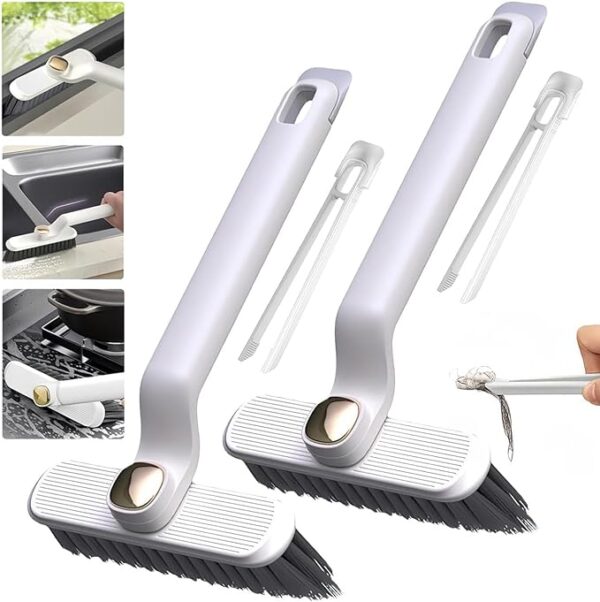 multi function rotating crevice cleaning brush, 360° deep |clean for hard to reach gaps | ideal for home, kitchen & bathroom