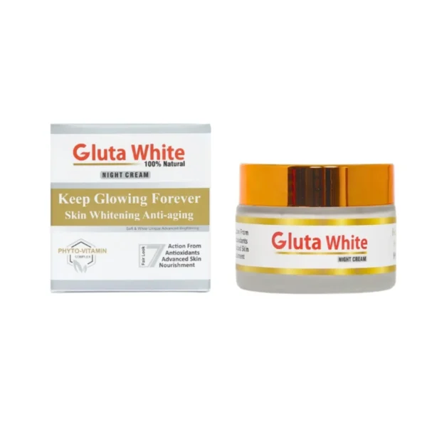 gluta white day & night cream | whitening | anti aging | 50g