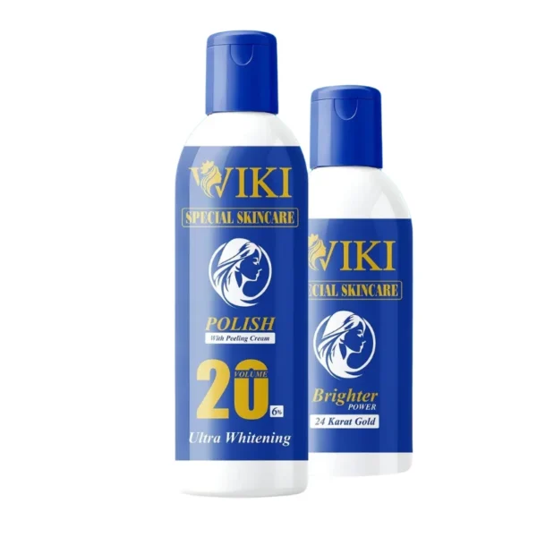 wiki exfoliating skin polish | natural glow & soft skin formula