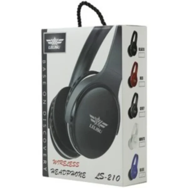 lelisu ls 210 wireless headphones | deep bass, noise reduction, long battery