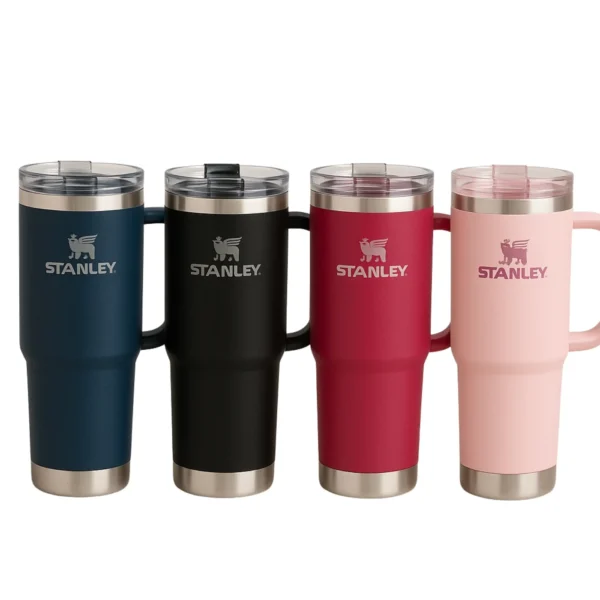 stanley 40 oz (1200ml) stainless steel tumbler | leak proof insulated travel mug | hot & cold