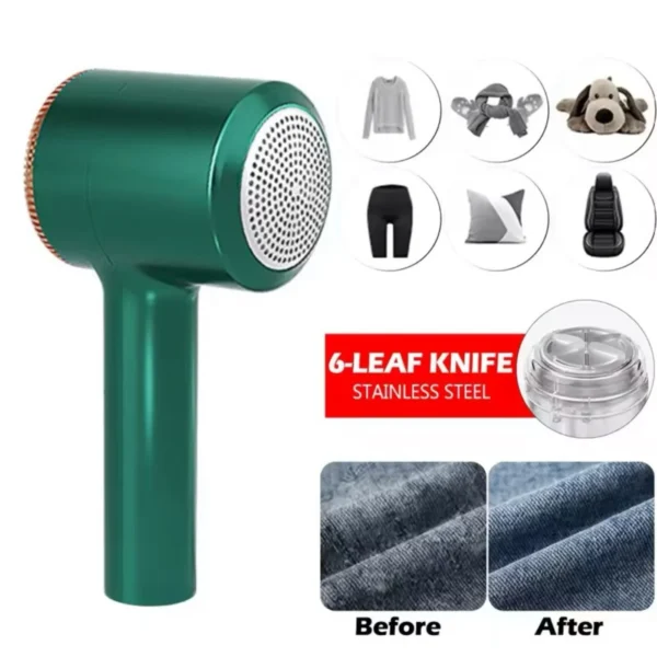 electric lint remover | rechargeable anti pilling fabric shaver