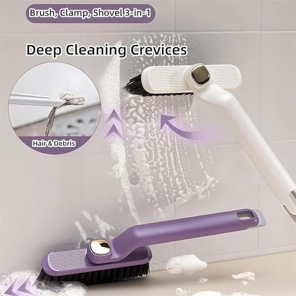 multi function rotating crevice cleaning brush, 360° deep |clean for hard to reach gaps | ideal for home, kitchen & bathroom