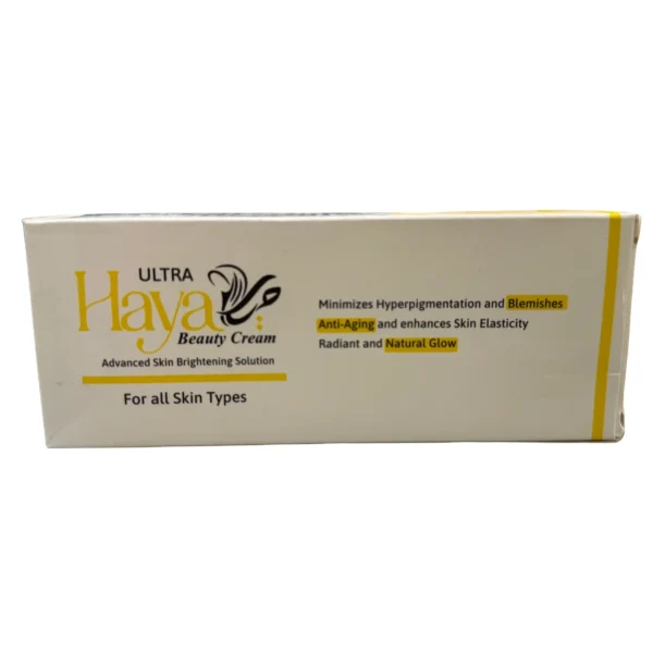 haya ultra beauty cream | advanced skin brightening solution for all skin types 30gm