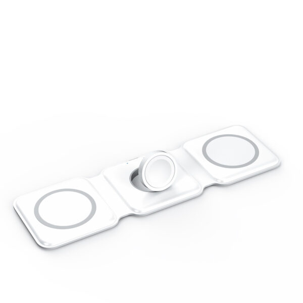 3 in 1 magnetic wireless charger foldable 15w original charging station