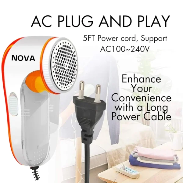 lint remover | nova electric nlr 208 | rotary sharp blades for wool & fabric care