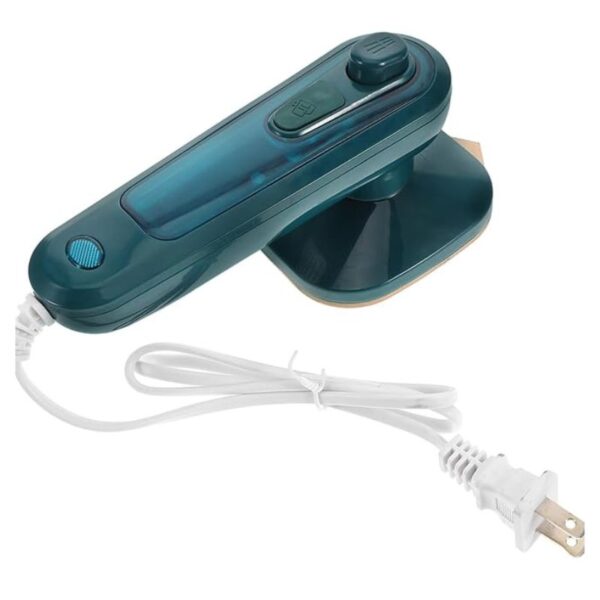 portable mini steam iron | handheld garment steamer for quick wrinkle removal at home & travel