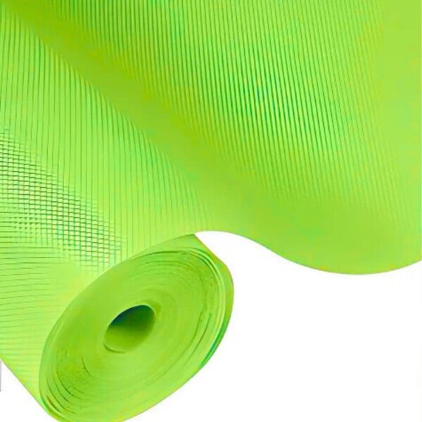 anti slip fridge & shelf mat | waterproof & washable sheet for kitchen, drawer, cabinet use | parrot green