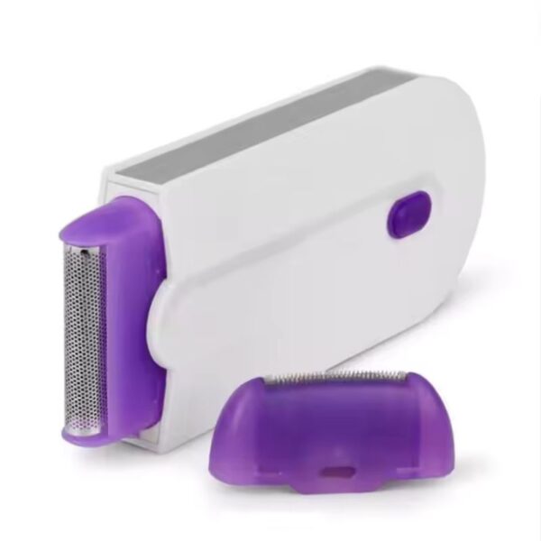 2 in 1 rechargeable painless hair remover for face & body | instant, pain free hair removal machine