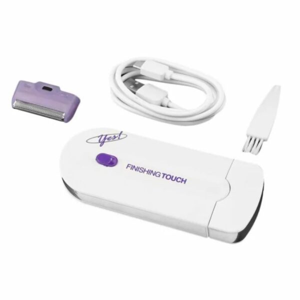 2 in 1 rechargeable painless hair remover for face & body | instant, pain free hair removal machine