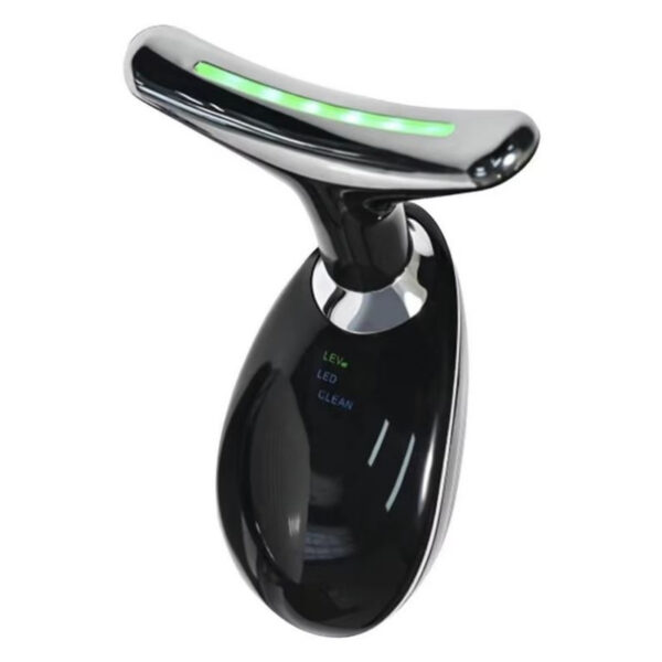 3 in 1 rechargeable face and neck massager with red light therapy and microcurrent for skin lifting and anti wrinkle care | random color