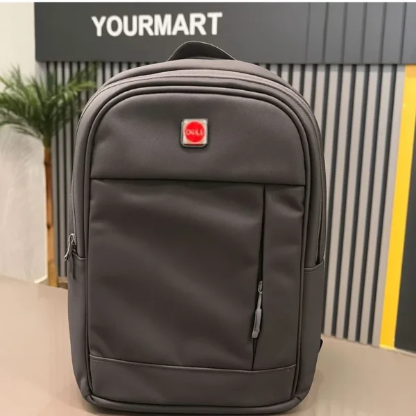 laptop backpack | lightweight, durable, water resistant travel bag | gray