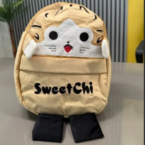 cute plush sweetchi character backpack for girls | stuffed school bag & gift for kids