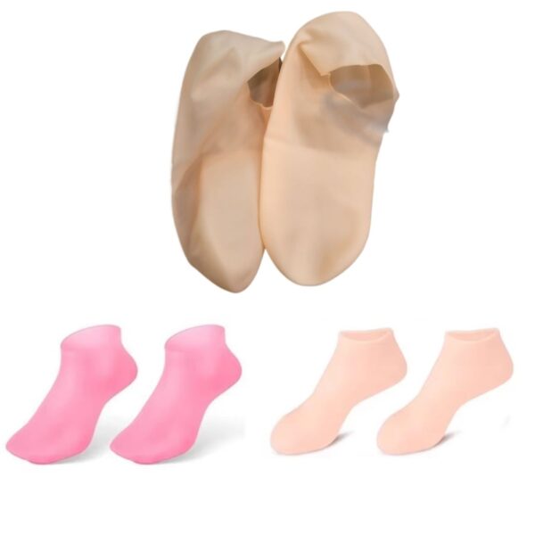 silicone jelly socks | ultra moisturizing gel foot care protector | without box